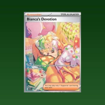 Biancas Hingabe 209/162 – Pokémon-Karte Zeitkräfte