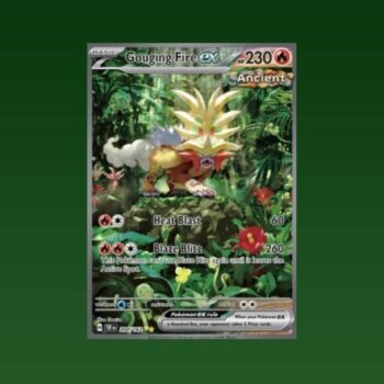 Gouging Fire ex TEF 204/162 - Zeitkräfte - Pokémon-Karte