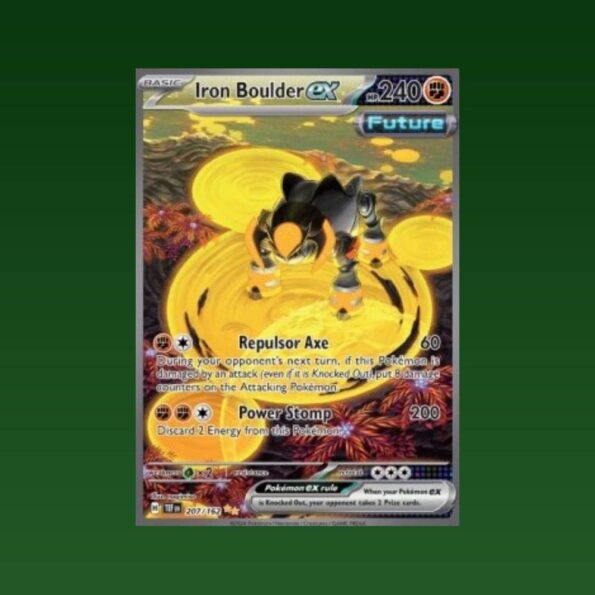 Iron Boulder ex TEF 207/162 - Temporal Forces - Pokémon Kaart