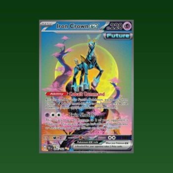 Iron Crown ex TEF 206/162 - Zeitkräfte - Pokémon-Karte