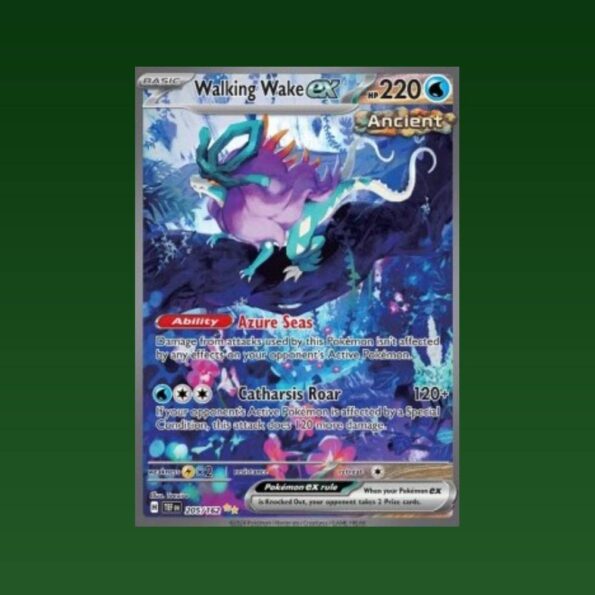 Walking Wake ex TEF 205/162 - Temporal Forces - Pokémon Kaart