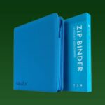 Vault X -12-Taschenordner Neonblau