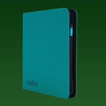 Vault X – Ordner mit 12 Fächern, Blaugrün (Ozeanblau)