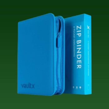 Vault X -4-Taschenordner Neonblau