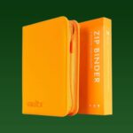 Vault X -4-Taschenordner Neonorange