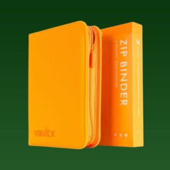 Vault X -4-Taschenordner Neonorange