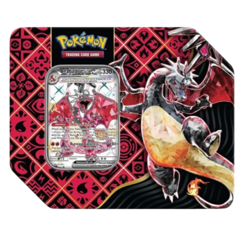 Pokemon Paldean Fates EX Tin Charizard